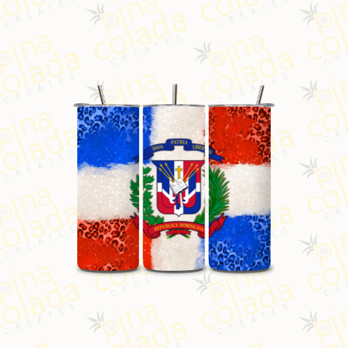 Dominican Flag Tumbler
