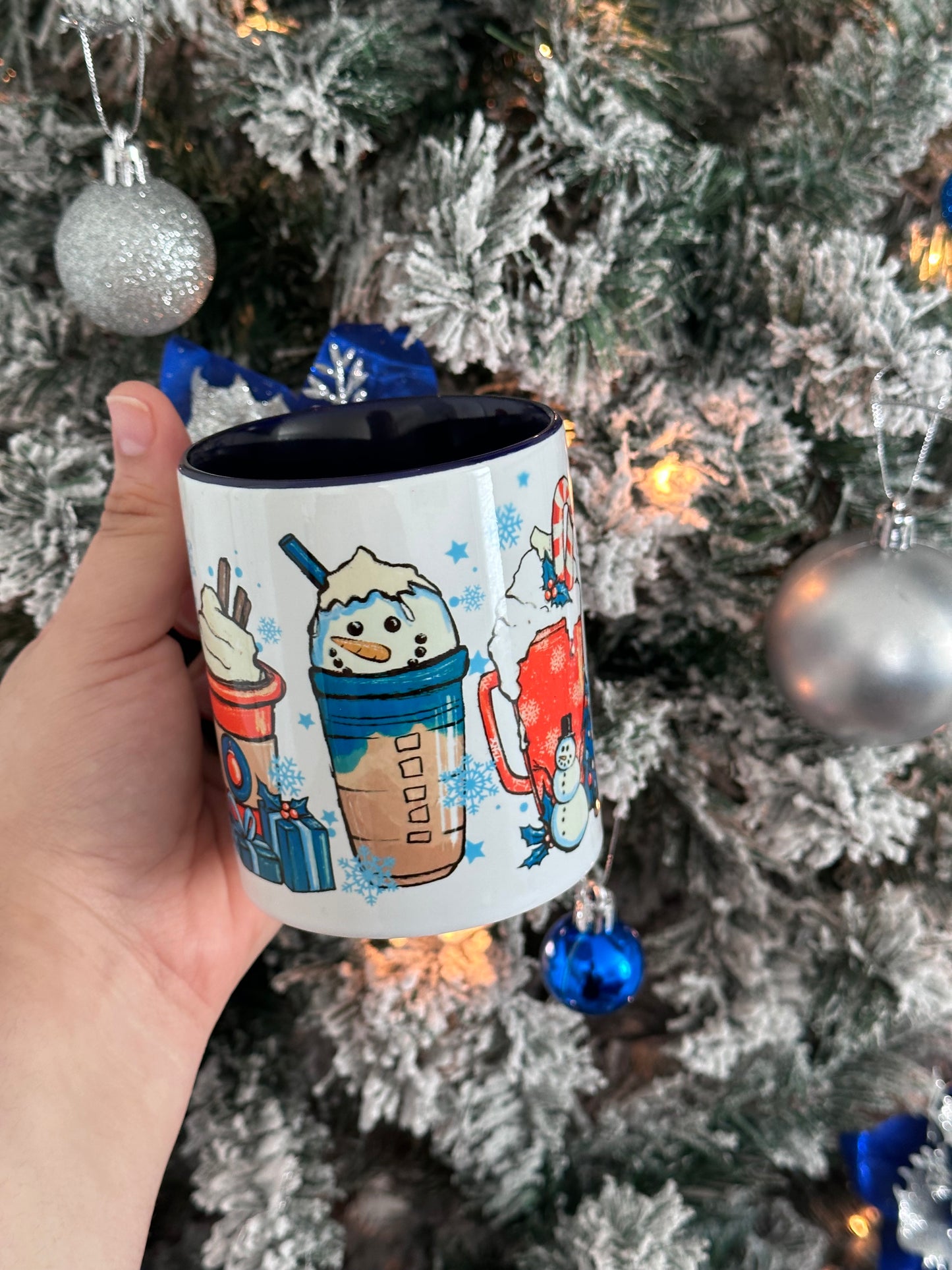 Winter Snowman Coffee Mug