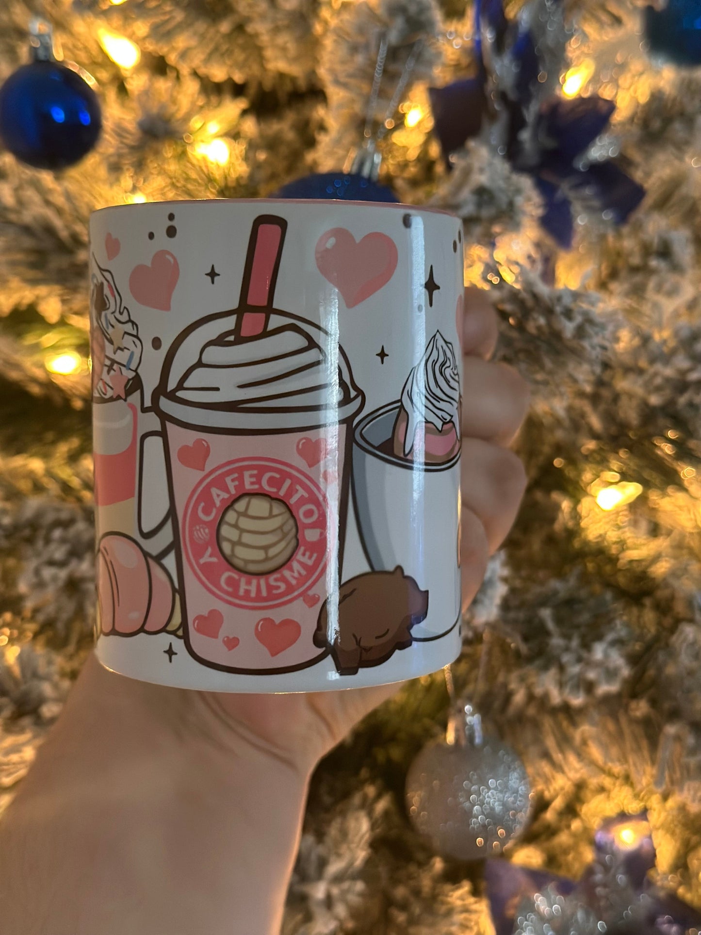 Cafecito y Chisme Coffee Mug