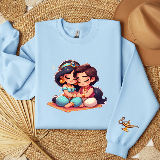 Jasmine &amp; Aladdin T-shirt | Sweatshirt