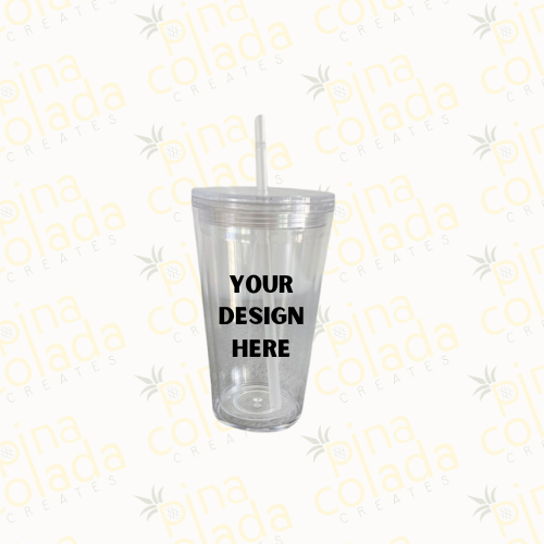 Custom Snowglobe Tumbler