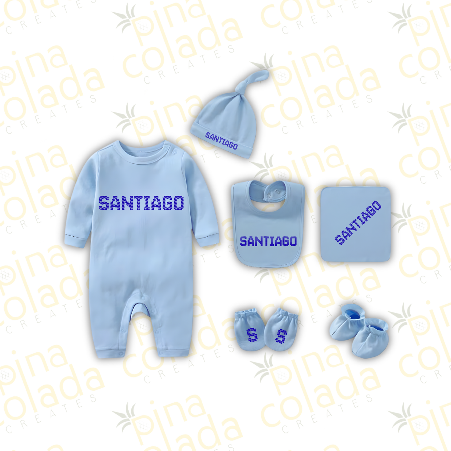 Custom Baby Outfit Set