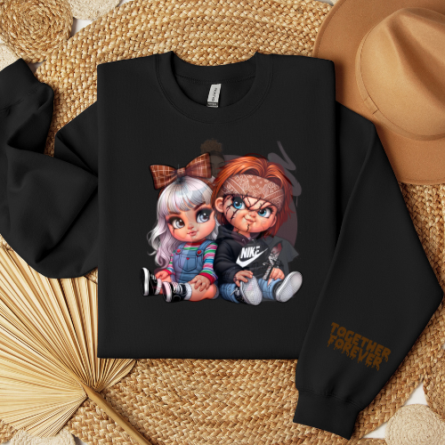 CT Horror Couple T-shirt | Sweatshirt