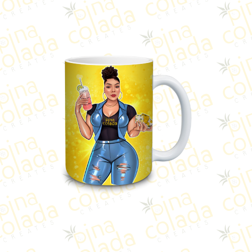 Taza de cerámica personalizada