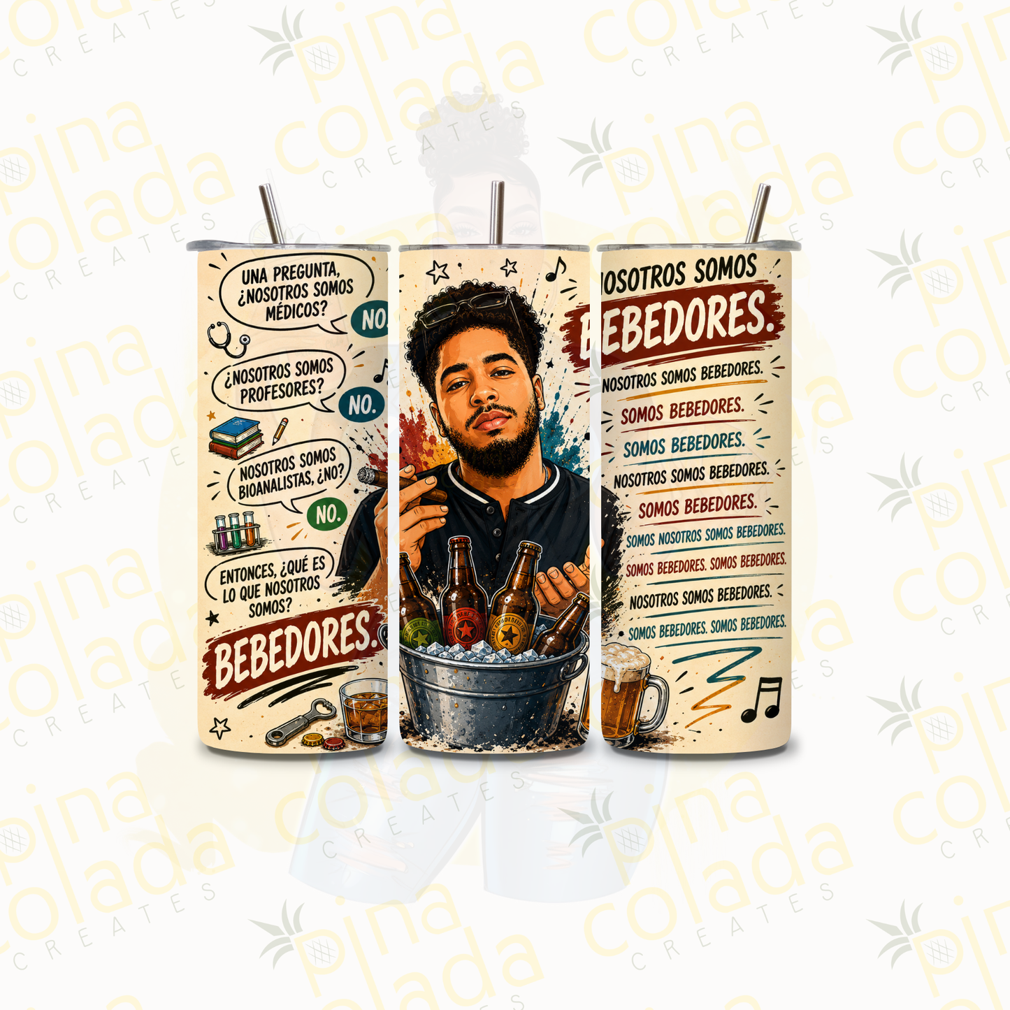 Custom Somos Bebedores 20oz Tumbler
