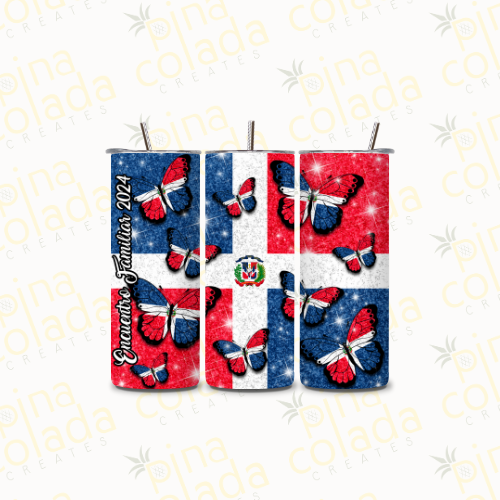 Dominican Flag Tumbler