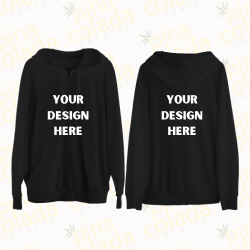 Custom Zippered Hoodie