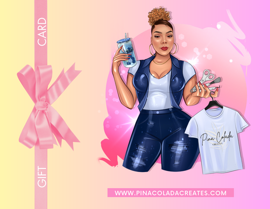 Pinacolada creates Gift Card